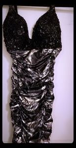 Sexy blk cocktail dress